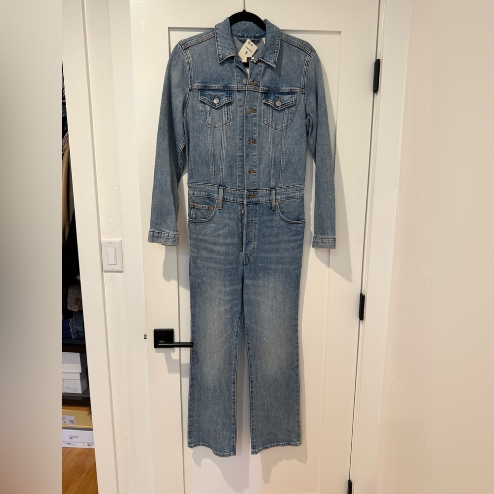 Levi's Blue Denim Jumpsuit